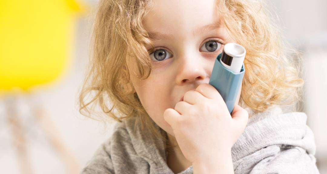Asma en niños: un problema que puede agravarse