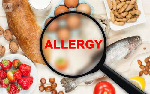 La mayoría de las alergias alimentarias se manifiestan durante toda la vida